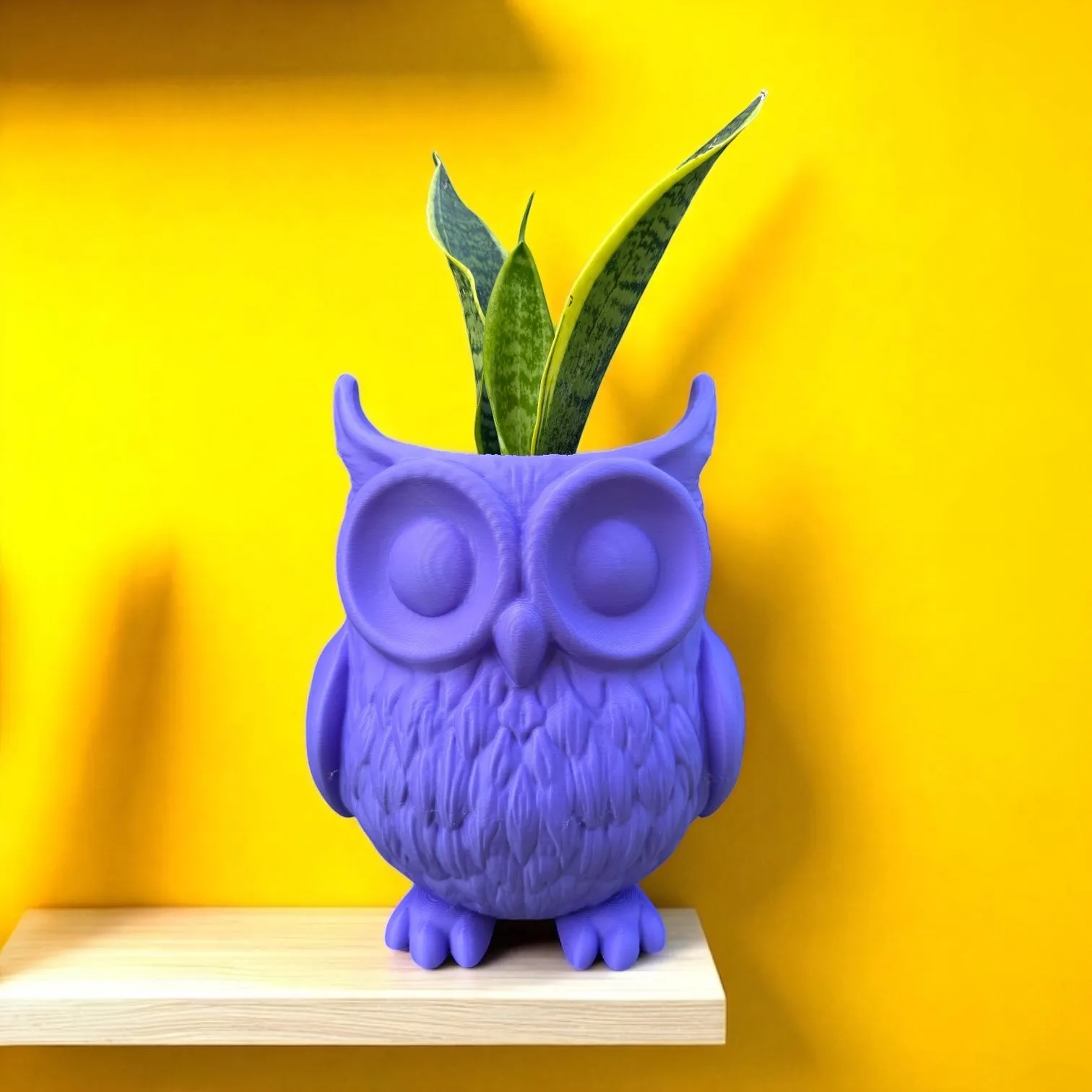 GrowGrid Owl Planter and Nest Drip Tray — photo 8